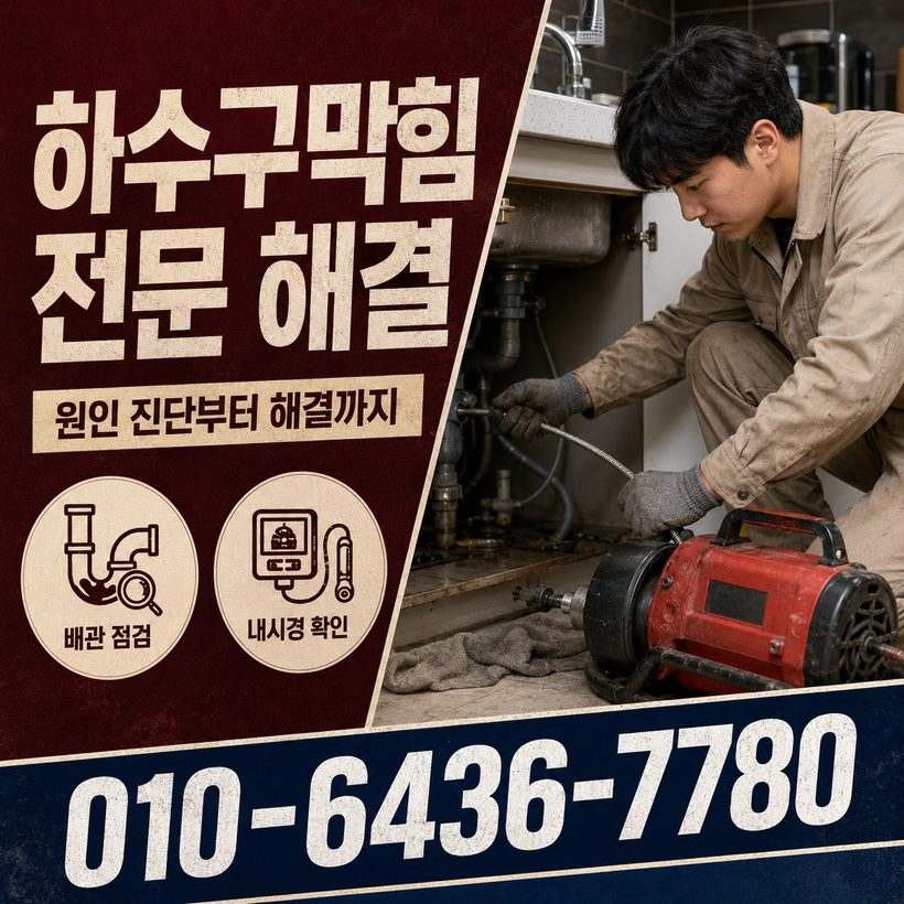남포동 하수구막힘 빠른출동 3