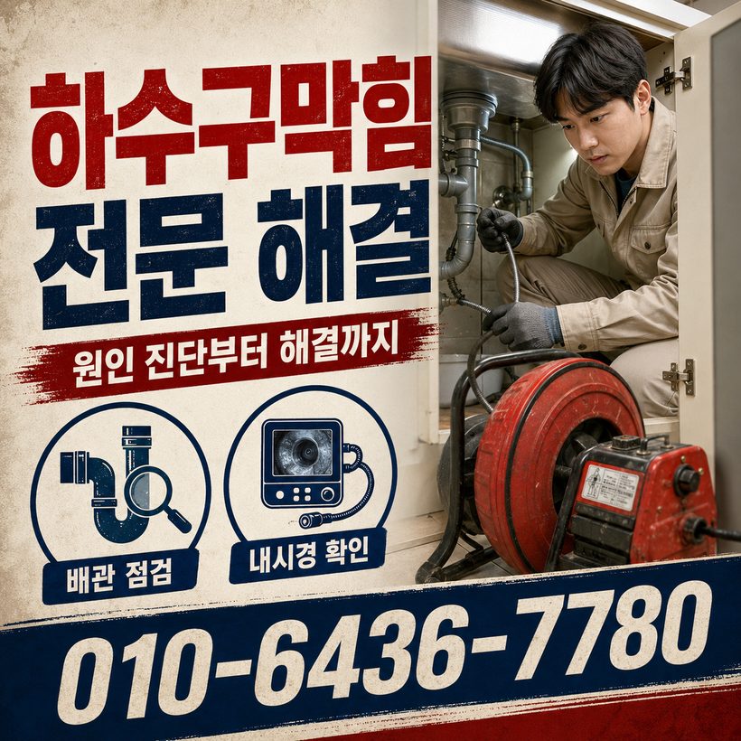 연산동 지역 세면대뚫음 관련 이미지